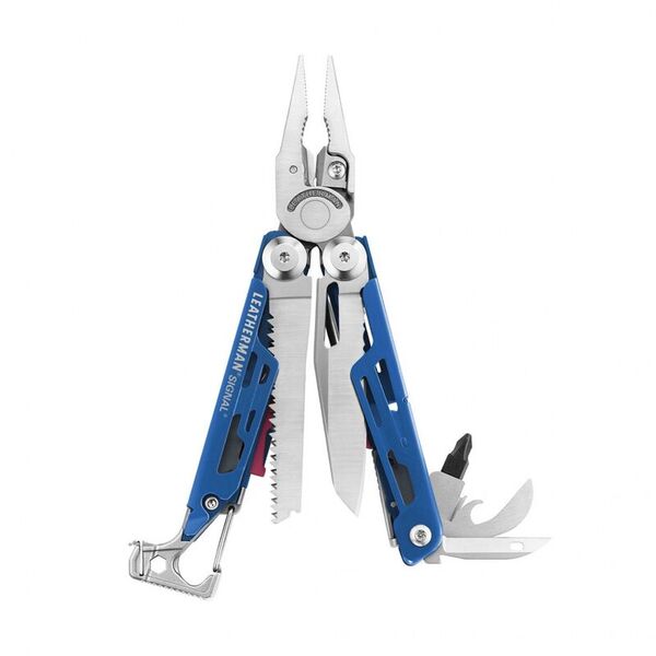 Мульти-инструмент с плоскогубцами и ножом LEATHERMAN Signal Cobalt (Multi-Tool)