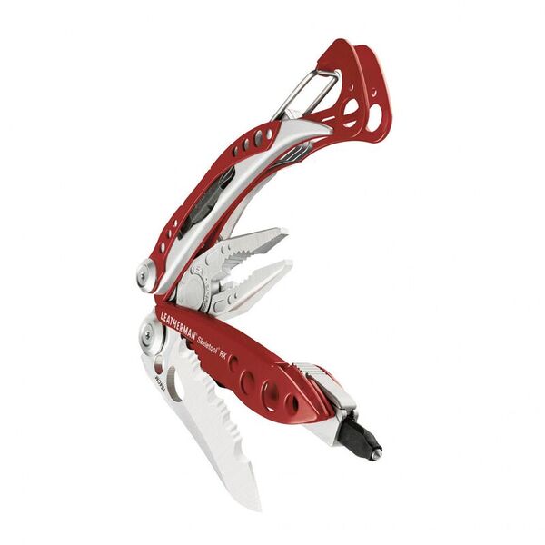Мультитул с плокогубцами и инструментами LEATHERMAN Skeletool RX Red (Multi-tool)