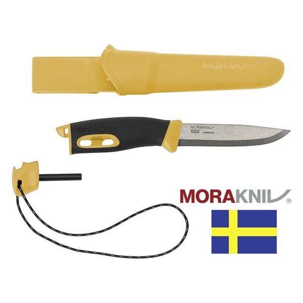 Нож с огнивом MORAKNIV Companion Spark Yellow