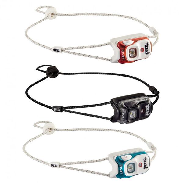 Компактный легкий налобный фонарь для бега PETZL Bindi Orange (200 люмен)