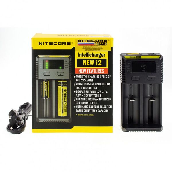 Зарядное устройство NITECORE NEW i2 (18650/16340 автоматическое определение)