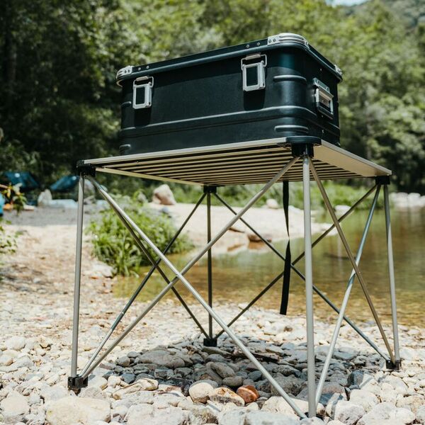 Стол складной NATUREHIKE Yamami L03 L, 69x69см, 3кг, зеленый