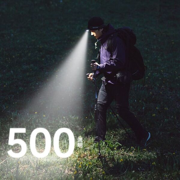 Фонарь налобный NATUREHIKE Xingyu Max, 500lm, 1800mAh, зеленый