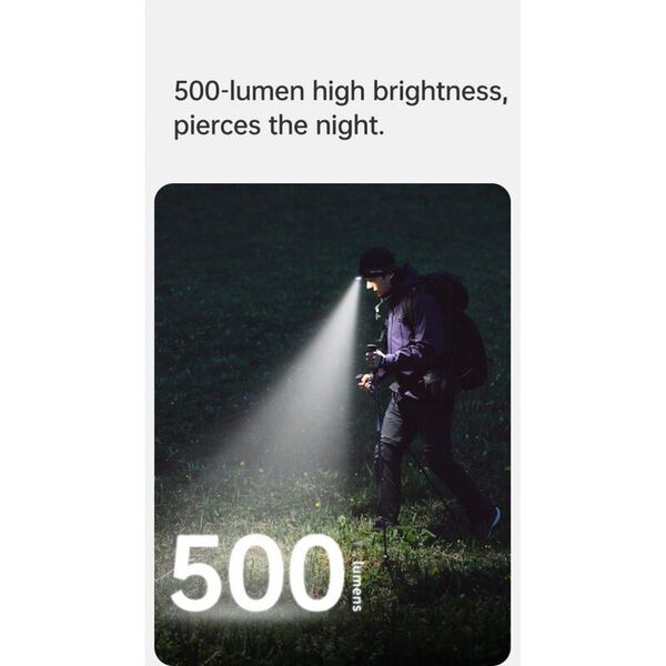 Фонарь налобный NATUREHIKE Xingyu Max, 500lm, 1800mAh, зеленый