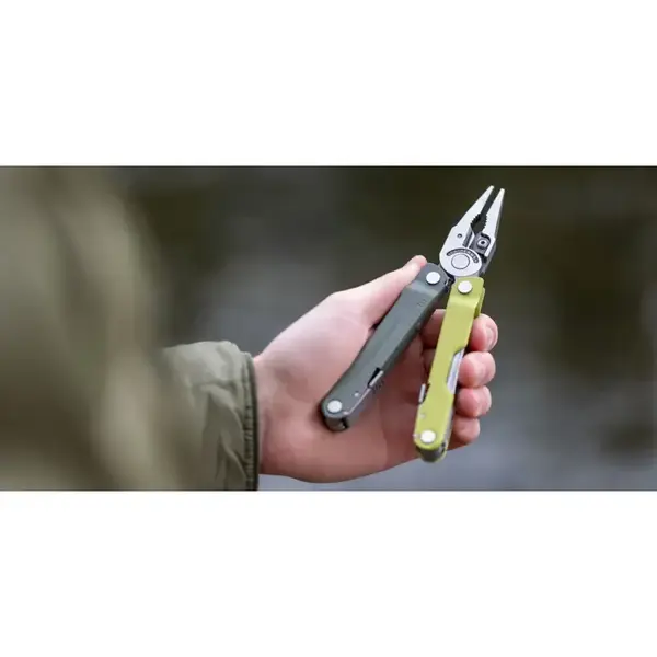 Мультитул с плоскогубцами и ножом LEATHERMAN Rebar Mossy Slate