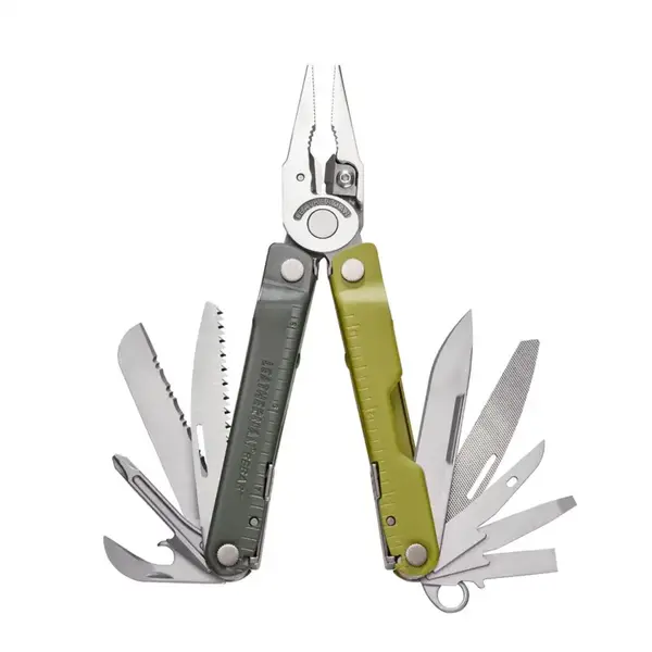 Мультитул с плоскогубцами и ножом LEATHERMAN Rebar Mossy Slate