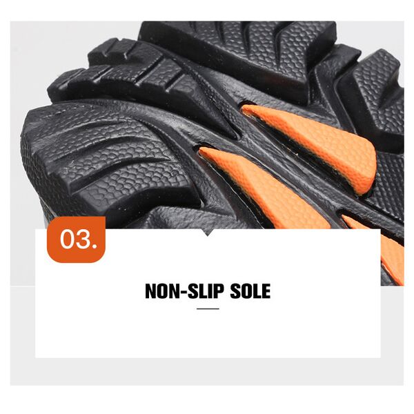 Кроссовки HUMTTO 140755A-1, Grey/Orange