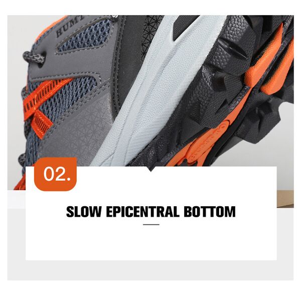 Кроссовки HUMTTO 140755A-1, Grey/Orange