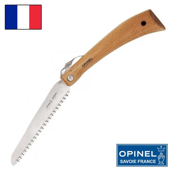 Складная пила Opinel 18VRN Saw (клинок 18см, ручка 22см, бук/углеродистая)