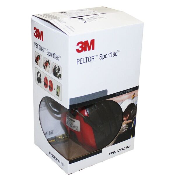 Активные наушники для спортивной стрельбы и охоты 3M PELTOR SportTac (MT16H210F-478-RD)