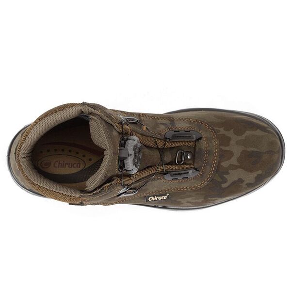 Камуфляжные ботинки для охоты CHIRUCA Labrador Camo (Boa - система без шнурков)