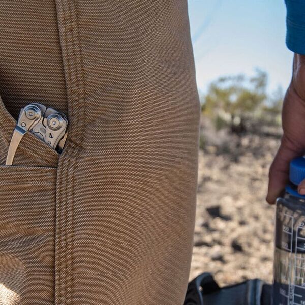 Нож-мультитул с инструментами LEATHERMAN Skeletool Stainless Steel