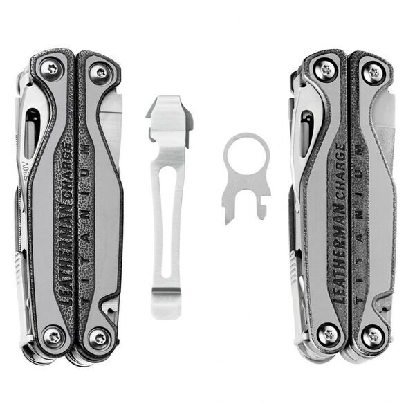 Мультитул из титана с плоскогубцами LEATHERMAN Charge Plus TTI