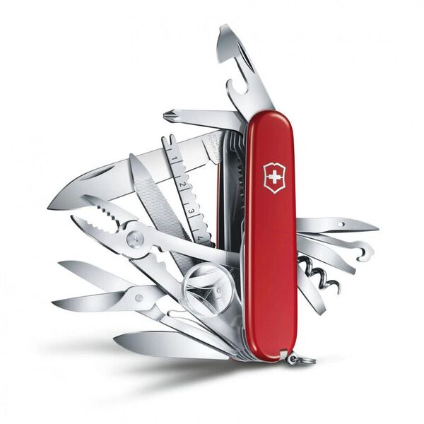 Складной нож с инструментами Victorinox Swiss Champ Red