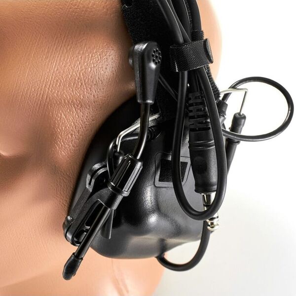 Активная гарнитура для стрельбы EARMOR M32 с микрофоном для рации