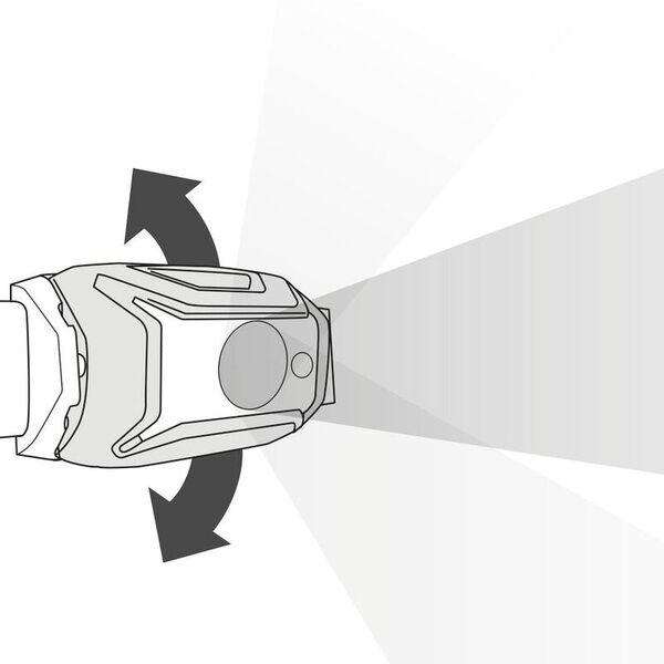 Универсальный налобный фонарь PETZL Tikka Gray (350 люмен)