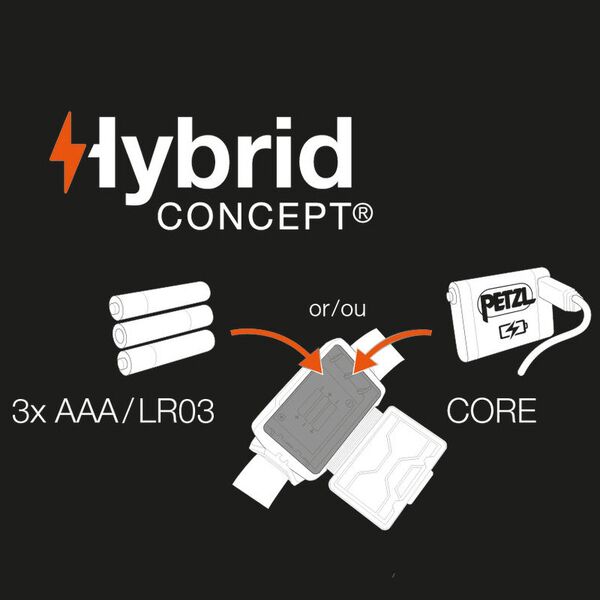 Универсальный налобный фонарь PETZL Tikka Gray (350 люмен)