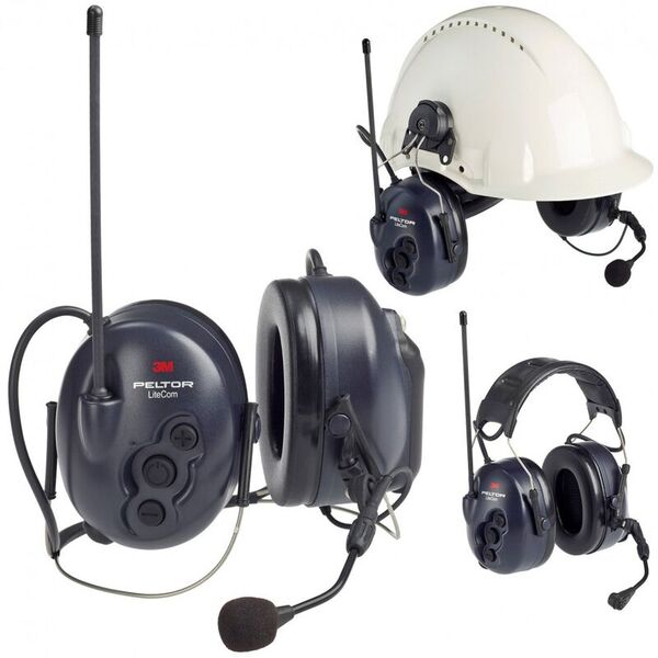 Наушники 3M PELTOR LiteCom с встроенной рацией (МТ53Н7А4400-EU)