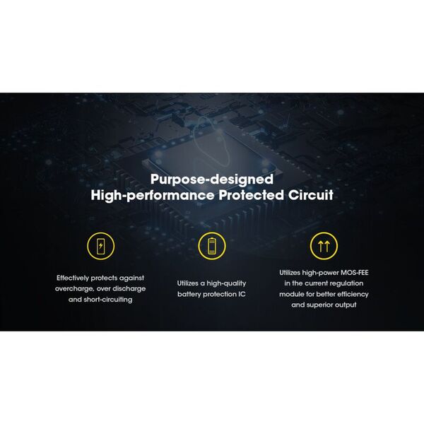 Аккумулятор NITECORE с защитой NL1840HP (18650 3.6v 4000mAh Li-ion 3.6v 10A)