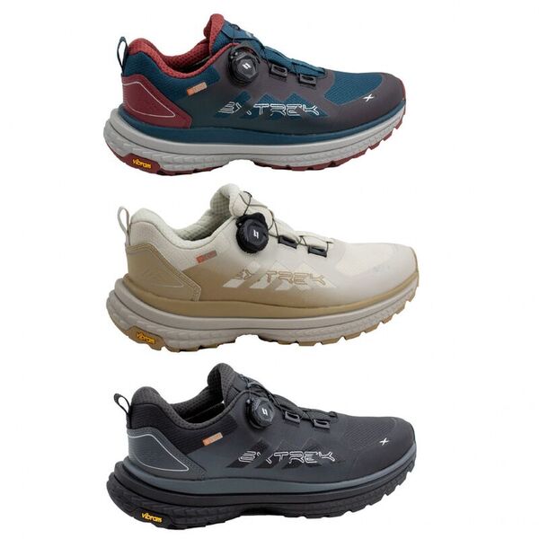 Мембранные кроссовки с полуавтоматической шнуровкой EXTREK Mustang Beige