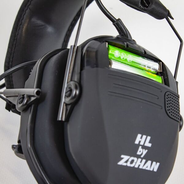 Активные наушники для стрельбы HuntLandia by ZOHAN EM025 Black
