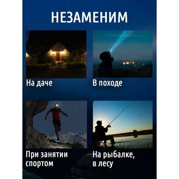 Налобный фонарь PETZL Tikka Gray с аккумулятором Core (450 люмен)