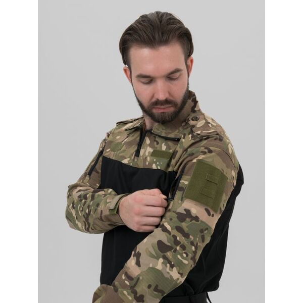 Лонгслив Remington Tactical Frog Long Sleeve Zipper Collar CP