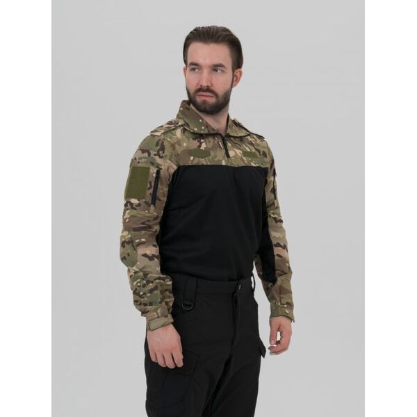 Лонгслив Remington Tactical Frog Long Sleeve Zipper Collar CP