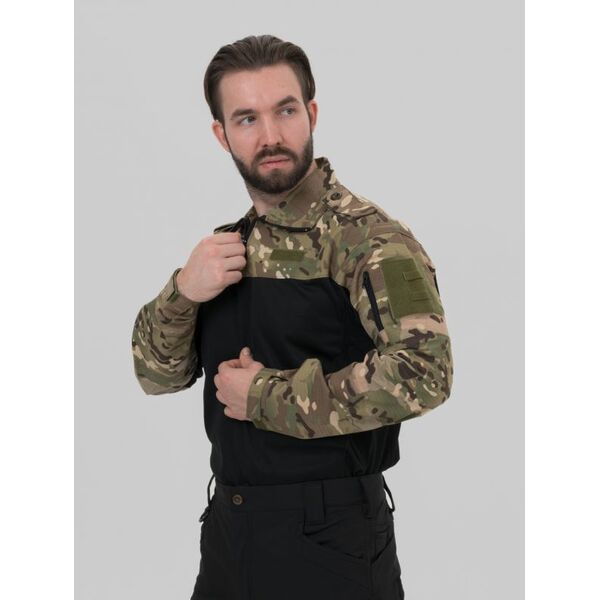 Лонгслив Remington Tactical Frog Long Sleeve Zipper Collar CP