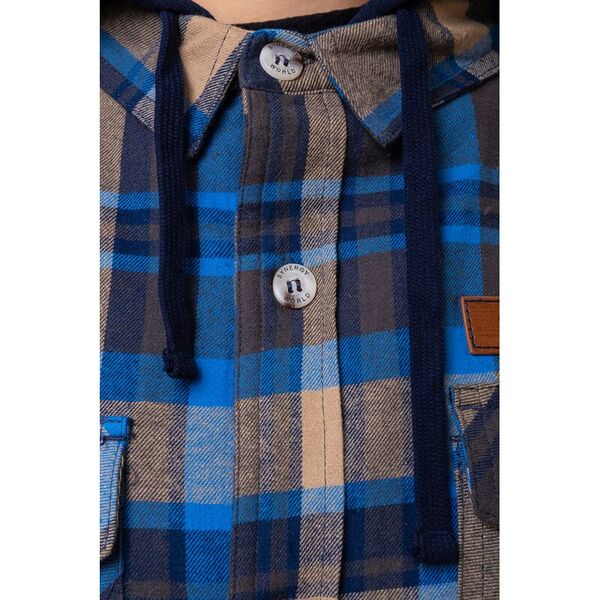 Рубашка утеплённая Remington City Walk Blue