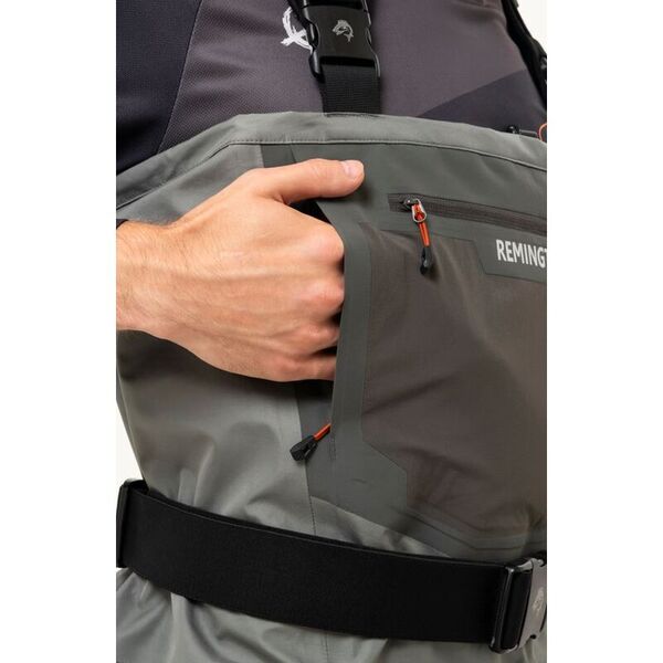 Рыболовные вейдерсы забродные Remington Fishing Rivers Black / Grey