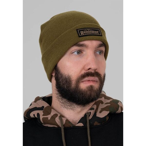 Шапка Remington Тight Knit Brown / Red