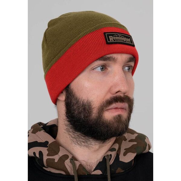 Шапка Remington Тight Knit Brown / Red