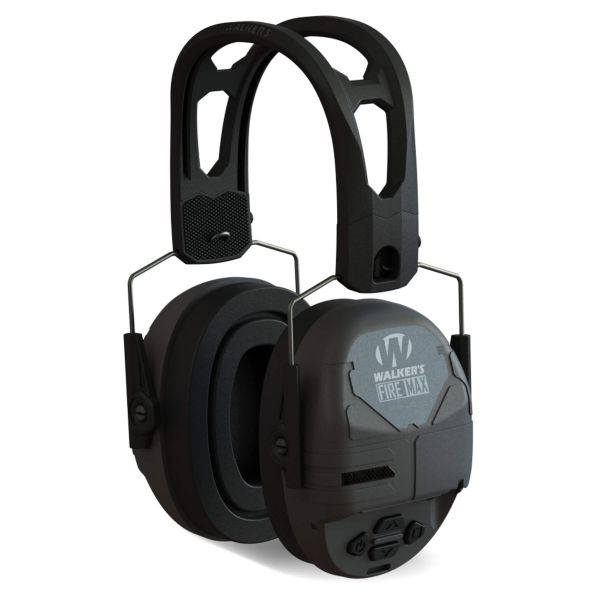 Наушники активные WALKER'S FIREMAX MUFF, 23db, черные