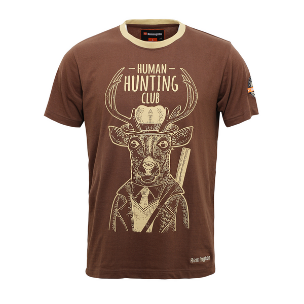 Футболка Remington Men’s Short Sleeve R Neck Tshirt Brown