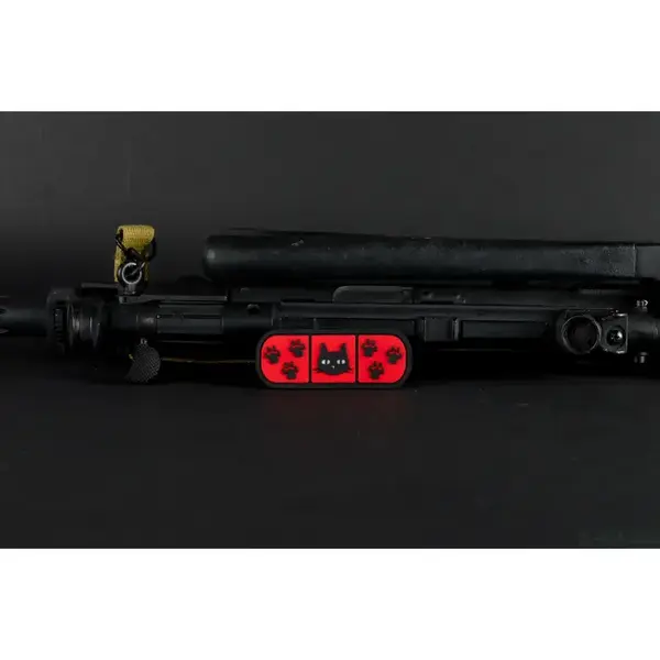 Нашивка, патч "Котопластырь" ПВХ тактическая с липучкой