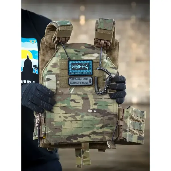 Нашивка, патч "Смертельный номер, The Unheard Edition #1" тактическая с липучкой."