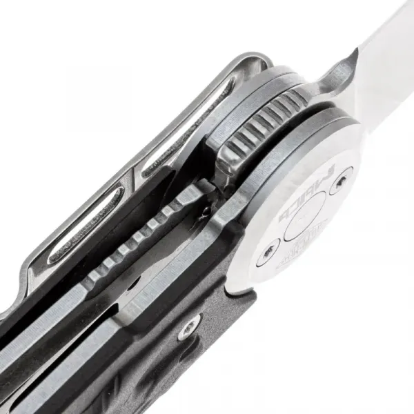 Складной нож Перемен Мысь stonewash 8Cr14MoV, рукоять Black FRN