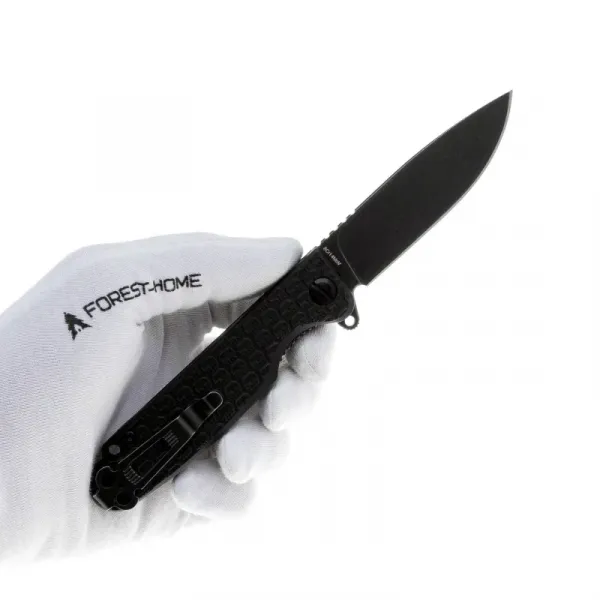 Складной нож Daggerr Dopey DL blackwash сталь 8Cr14MoV, рукоять Black FRN