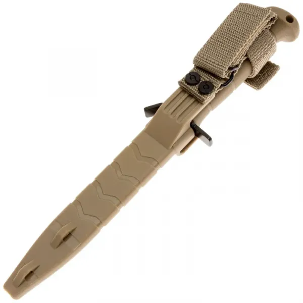 Тактический нож Kizlyar Supreme Vector сталь AUS-10Co Tacwash, рукоять Desert Kraton