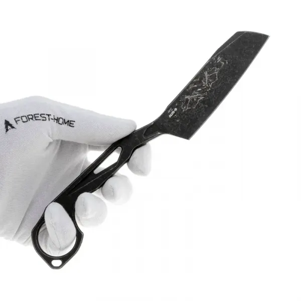 Скелетный нож Mr.Blade Abuser LE Ghost blackwash сталь AUS-8