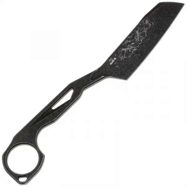 Скелетный нож Mr.Blade Abuser LE Ghost blackwash сталь AUS-8