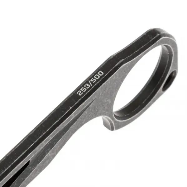 Скелетный нож Mr.Blade Abuser LE Ghost blackwash сталь AUS-8