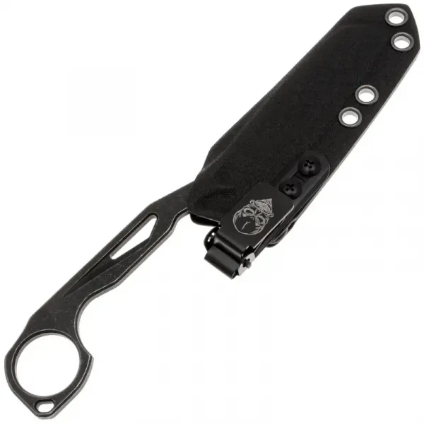 Скелетный нож Mr.Blade Abuser LE Ghost blackwash сталь AUS-8