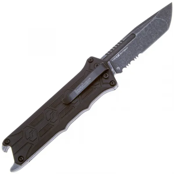 Складной нож Kershaw Interstellar blackwash cталь 8Cr13MoV, рукоять Nylon