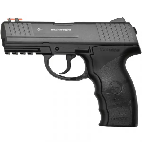 Пистолет пневматический Borner W3000 4.5 мм, магазин 18 шариков