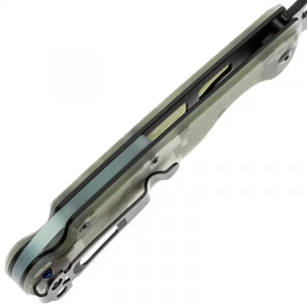 Складной нож Daggerr Arrow Flipper DLC сталь D2, рукоять Camo G10
