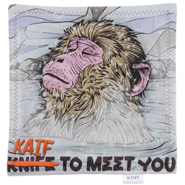 Хэнк (платок) KTMY KAIF TO MEET YOU 25х25 см