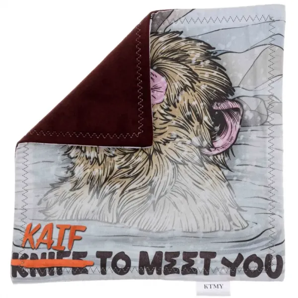 Хэнк (платок) KTMY KAIF TO MEET YOU 25х25 см