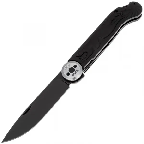 Складной нож Перемен Мысь blackwash 8Cr14MoV, рукоять Black FRN